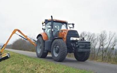 Tracteur collectivité Case IH